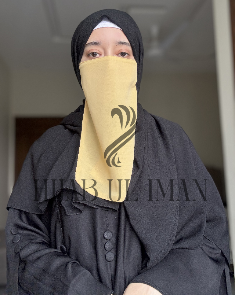 Half Niqab-Beigy Skin